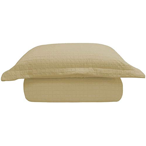 Camesa Colcha Loft Casal 100% Poliéster 220x240cm - Bege