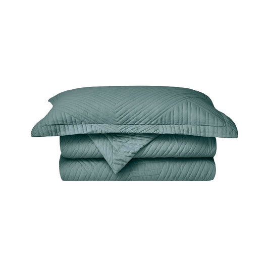 Camesa Colcha Virtuos Queen 3 Peças 240x260cm - Verde