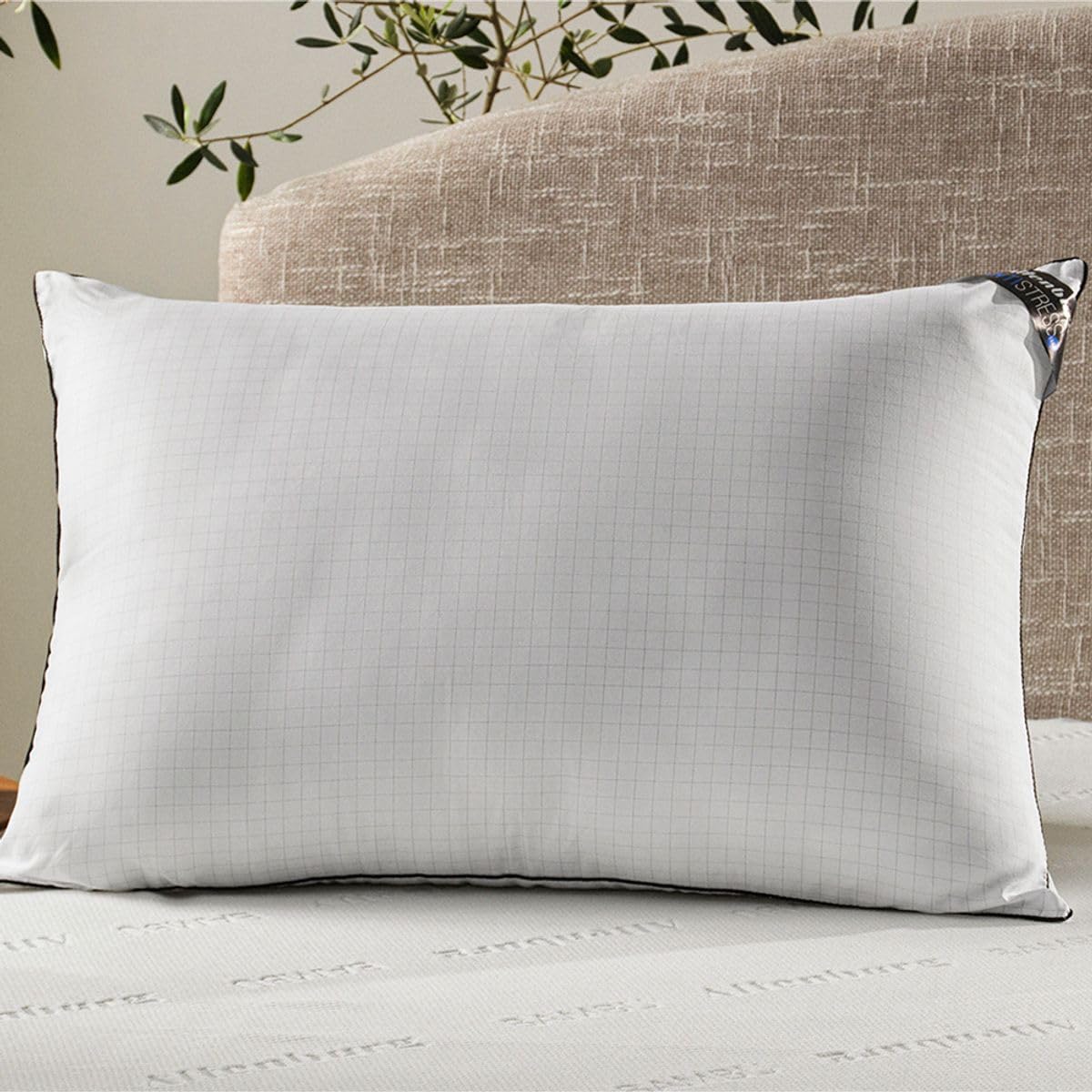 Travesseiro Altenburg Antistress Maciez com Suporte Anatômico 50x70cm - Branco