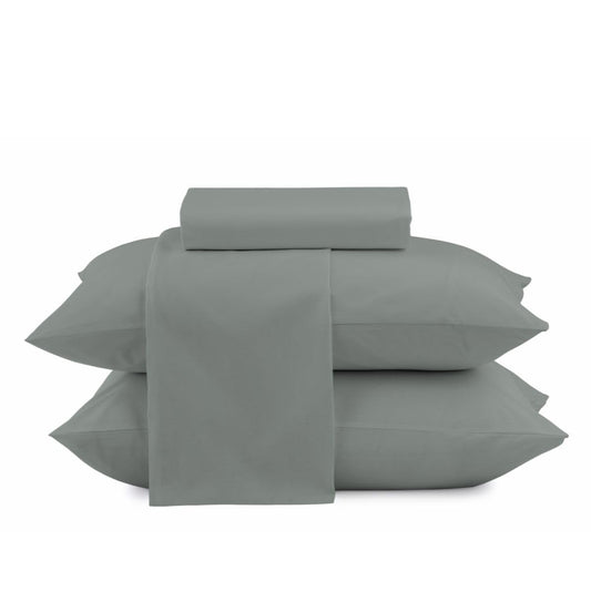 Camesa Jogo de Cama Loft King 4 Peças Microfibra - Cinza Limestone