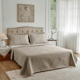 Camesa Colcha Neo Diamonds King 3 Peças 280x260cm - Bege