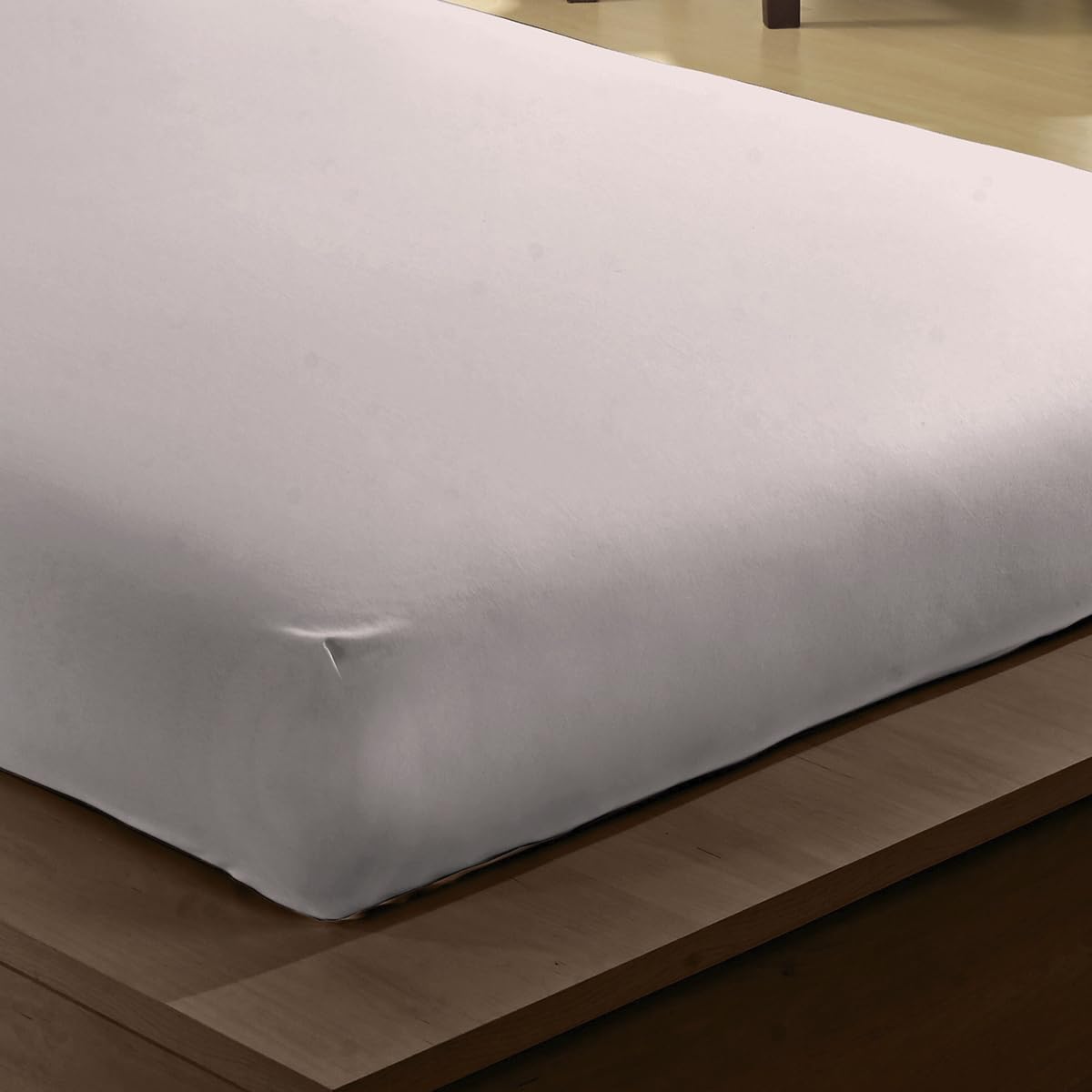 Camesa Lençol com Elástico Essencial Neo Queen 100% Algodão 180 Fios - Rose