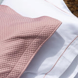 Colcha Queen Camesa Neo Diamonds 3 Peças Design Elegante e Conforto 240x260cm - Rosé