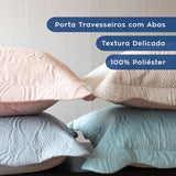 Camesa Colcha Agra Queen 3 Peças 240x260cm - Concreto