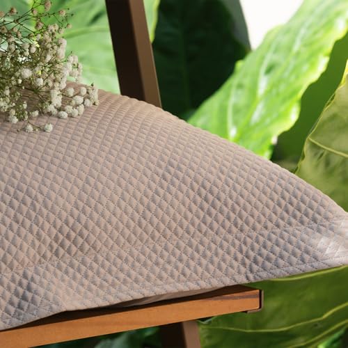 Colcha Queen Camesa Neo Diamonds 3 Peças Design Elegante e Conforto 240x260cm - Bege