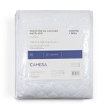 Camesa Protetor de Colchão Matelado Impermeável Queen 158x198x35cm - Branco