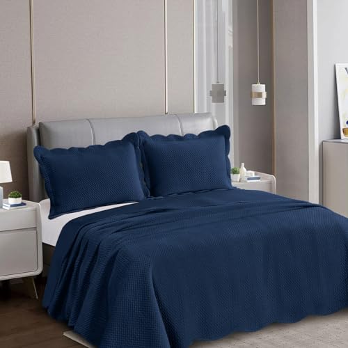 Camesa Colcha Velvet Neo King 260x280cm - Marinho