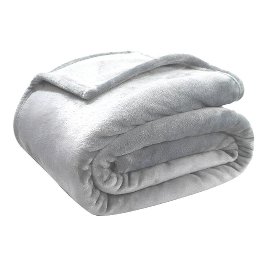 Camesa Cobertor Queen Neo Velour 300g 220x240cm - Cinza