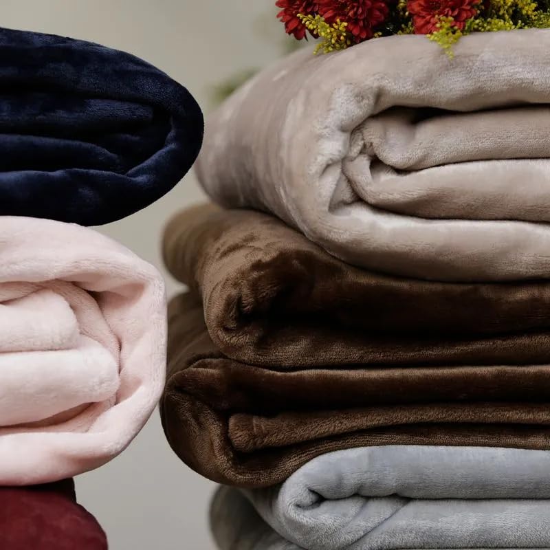 Camesa Cobertor Casal Neo Velour 300g 180x220cm - Marinho