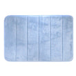 Camesa Tapete de Banheiro Antiderrapante Macio Super Soft 60x40cm - Azul