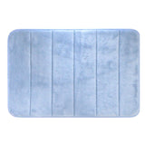 Camesa Tapete de Banheiro Antiderrapante Macio Super Soft 60x40cm - Azul