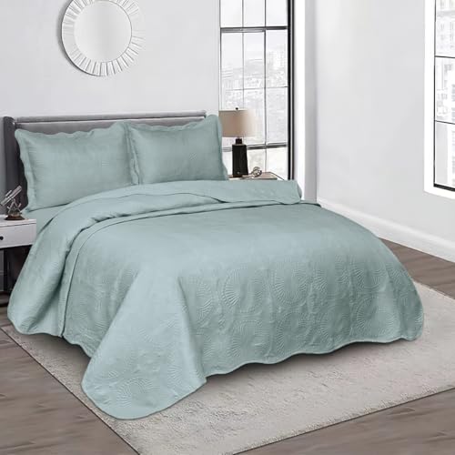 Camesa Colcha Agra Solteiro 2 Peças 160x240cm - Piscina