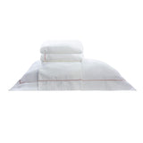 Camesa Jogo de Cama King Bordado 300 Fios Neo Elements 4 Peças 100% Algodão - Rose