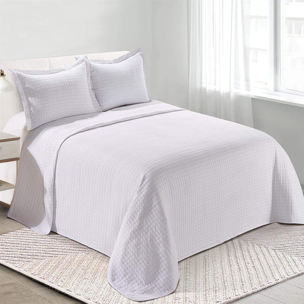 Camesa Colcha Loft Queen 100% Poliéster - Branco