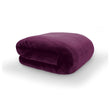 Camesa Cobertor Manta Microfibra Neo Velour 300g/m² Solteiro 1,50x2,20m - Beringela