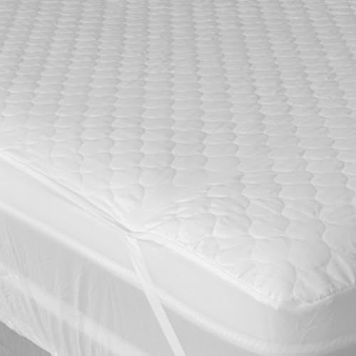 Camesa Protetor de Colchão Matelado Impermeável King 198x203x40cm - Branco