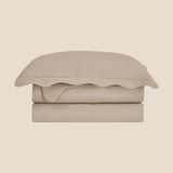 Camesa Colcha Kit Cobre Leito Bullet Solteiro 160x230cm - Bege