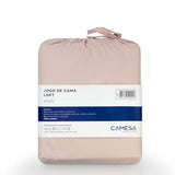 Camesa Jogo de Cama Loft King 4 Peças Microfibra - Rose