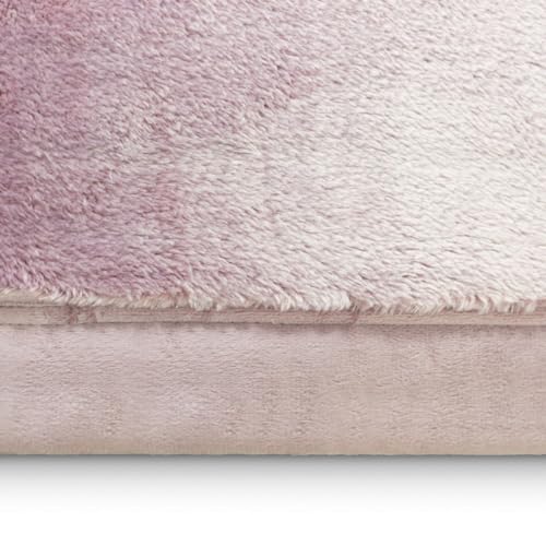 Camesa Cobertor Neo Flannel 600g M2 Solteiro - Rose