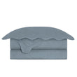 Camesa Colcha Kit Cobre Leito Solteiro 240x160cm com Porta Travesseiros Egeu - Cinza