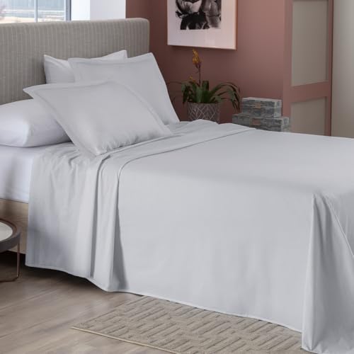 Camesa Jogo de Cama Essencial Neo 180 Fios 4 Peças Casal - Cinza