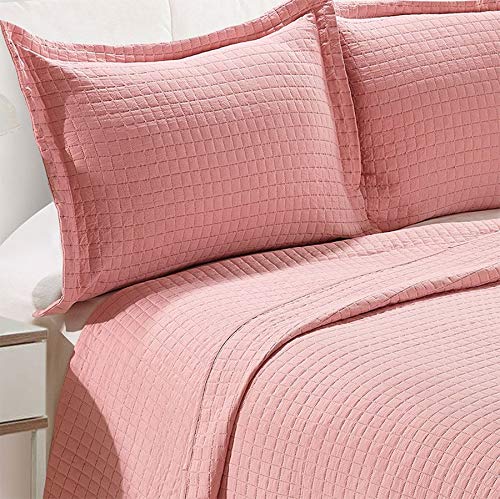 Camesa Colcha Loft King 100% Poliéster 260x280cm - Rose